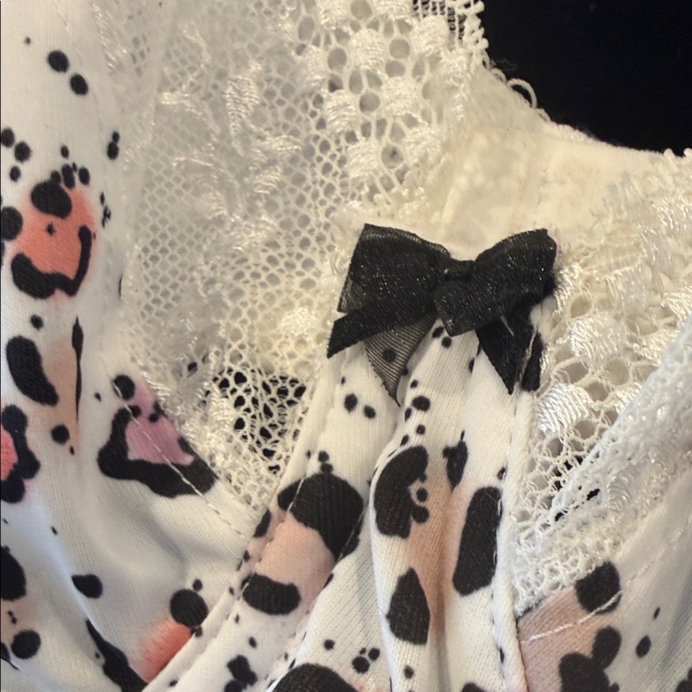 Elomi Leopard Print Lace Bra - Picture 2 of 7